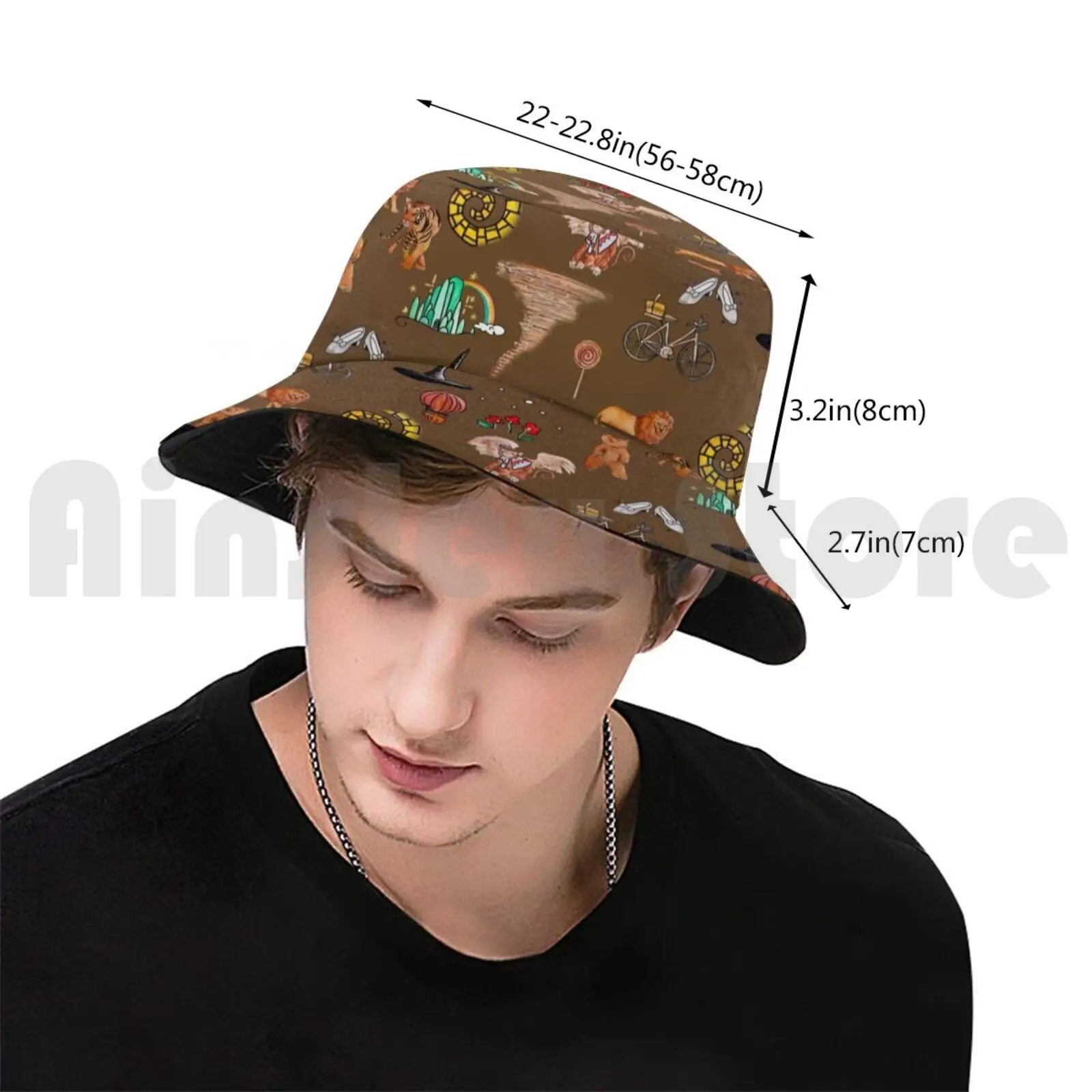 Sun Hat Tornado Slippers Brick Road 