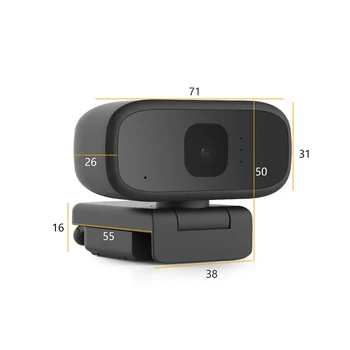 

2020 Computer Camera PC webcam microphone USB camera video recording Compatible Camera For Computer Desktop Laptop
