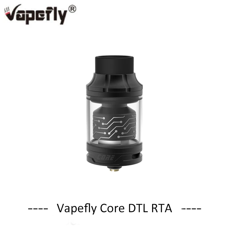 Новейший Vapefly ядро DTL RTA одиночные/двойные катушки с 4 мл емкость и 810/510 капельного электронная сигарета атомайзер vs vapefly червоточина