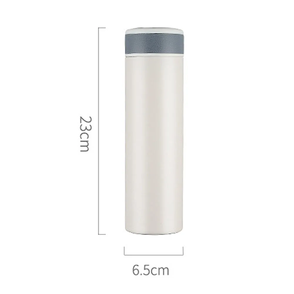 500ml Temperature Display Stainless Steel Coffee Cup Gift Office Intelligent Home Vacuum Flask Thermal Large Capacity Mug Travel