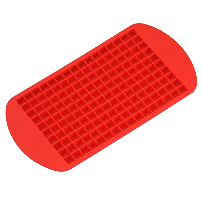

Tray Ice Cube Mold Bar Mini Small Frozen Silicone Maker Square Kitchen Brick Drinks Cavity 160 Grids