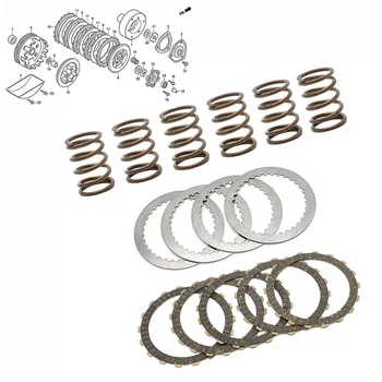 

15 piece replace parts For Honda GROM Upgraded HD repair replacement Clutch plate kit w/ 6 Spring MSX125 & Monkey TBW1331