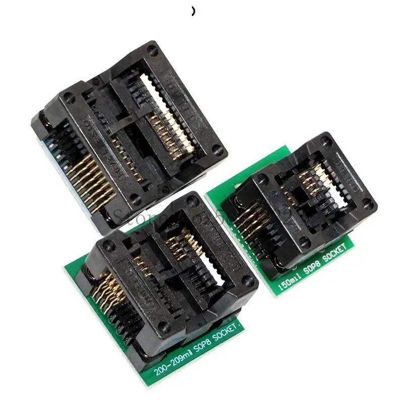 SOP16 К DIP8 широкоугольному сиденью 150 мил 200 мил 208мил 300 мил программатор SOP8 переходная розетка для EZP2010 EZP2013 CH341A IC тестирование