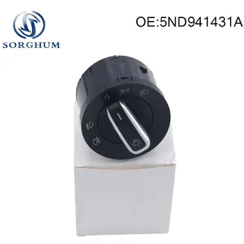 

5ND941431A Headlight Switch Control For VW Golf MK5 Caddy Jetta