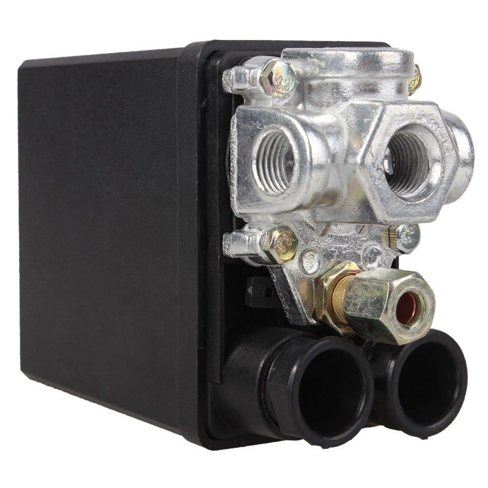 

Heavy Duty Air Compressor Pressure Switch Control Valve 90 PSI -120 PSI Air Compressor Switch Control
