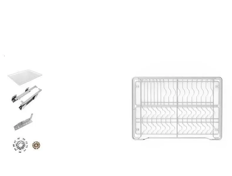 Cucina Alacena кладовая аксессуары Armario Cestas Para Organizar нержавеющая сталь кухня Cozinha Органайзер кухонный шкаф корзина