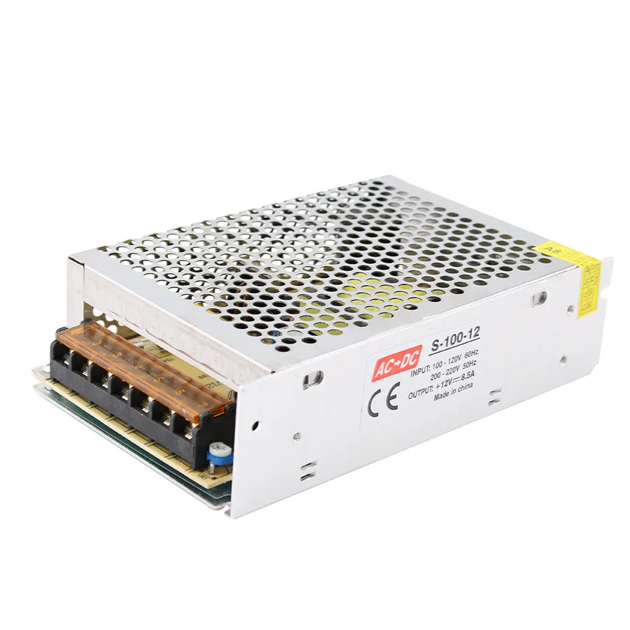 12 В источник питания AC DC 12 В 2A 3A 5A 10A 15A 20A AC DC адаптер 220 до 12 в источник питания 500 Вт 220 в 12 В светодиодный трансформатор