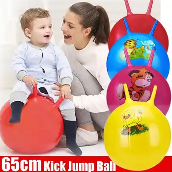 

65cm Inflatable Massage Jumping Ball for Children Health Care PVC Material Bouncing Balance Ball Outdoor Sports Toy Girls Boys