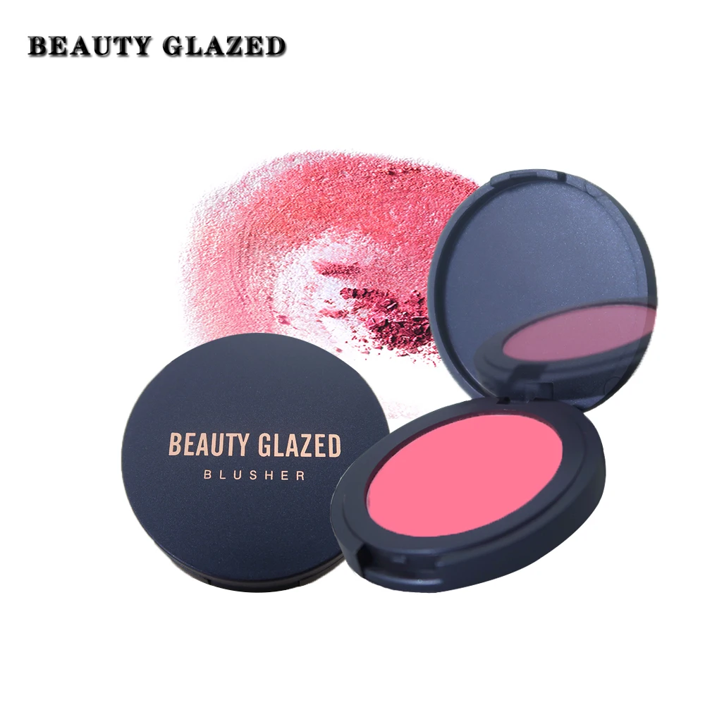 

BEAUTY GLAZED 10 Colors Face Mineral Pigment Blusher Blush Powder Brozer Cosmestics Professional Palette Blush Contour Shadow