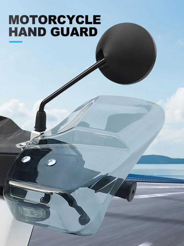Motorcycle Handguard Hand shield Guard Protector Windshield Hand Guard Windproof Scooter