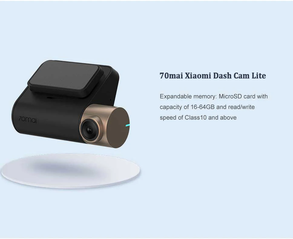 Original 70mai Dash Cam Lite 1080P GPS ADAS Car DVR 70mai Dash cam Lite 24H Parking Monitor 140FOV Night Vision WIFI Car Camera