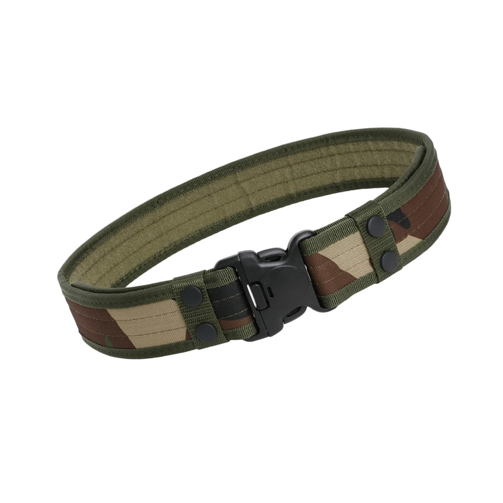 1pc Quick Release Western Outdoor Oxford Cloth Tactical Sports Waistband Buckle Belt For Climbing Outdoor