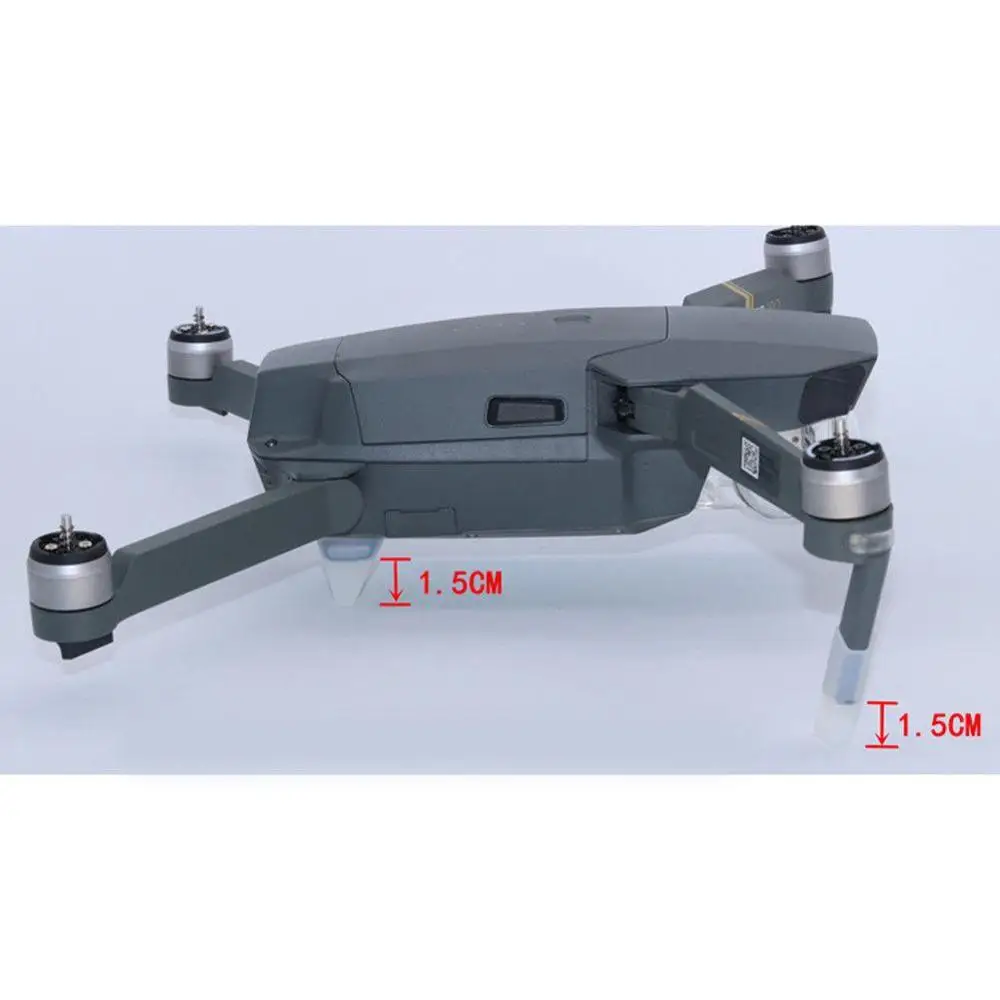 Для DJI Mavic Pro силиконовый посадочный механизм посадочные ножки кронштейн повышающий протектор для DJI Mavic pro RC Drone аксессуары