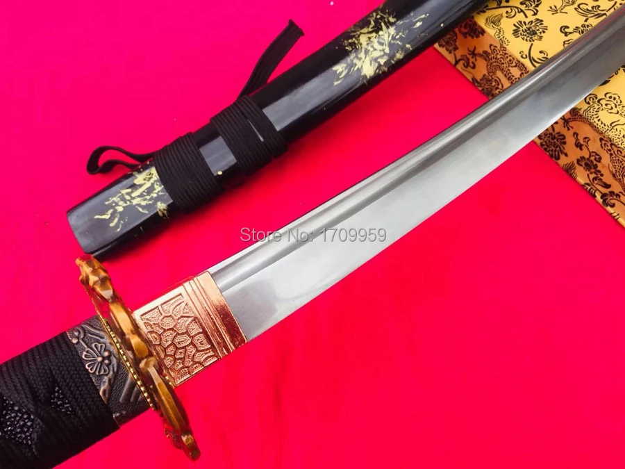 Battle Ready Japanese Samurai Dao Sword 1095 High Carbon Steel Blade Sharp Wakizashi Katana Full Tang Handmade Asia Knife Saber