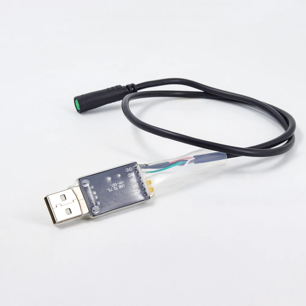 Ebike USB кабель для программирования для Bafang BBS01 BBS02 BBS03 BBSHD Середина привода двигателя Электрический велосипед аксессуары кабель