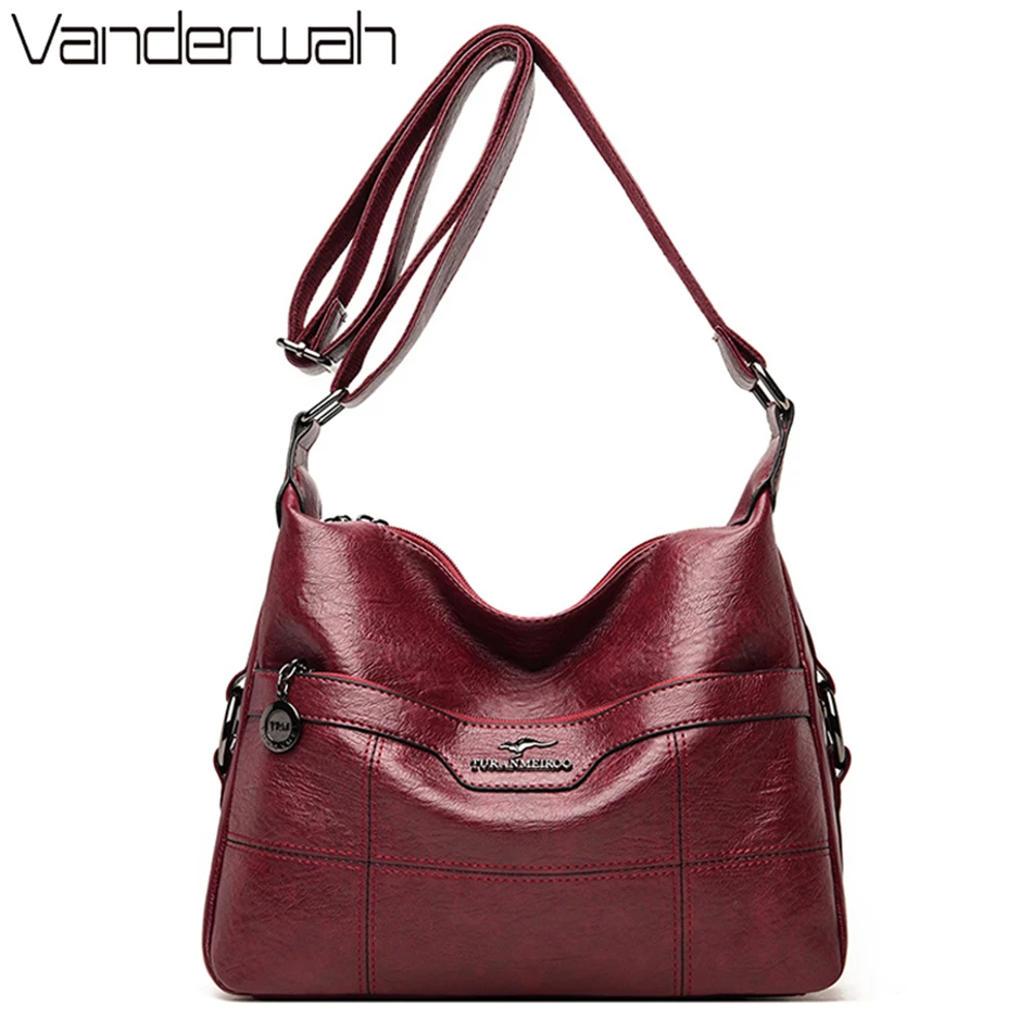 New Luxury Handbags Women Bags Designer High Quality Leather Shoulder