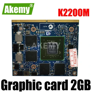 

Akemy K2200M K 2200M N15P-Q5-A2 Video Graphic card 2GB CN-0XFDRD 0XFDRD For Laptop HP ZBook15 g1 8770w 8750w DELL M4700 M4800