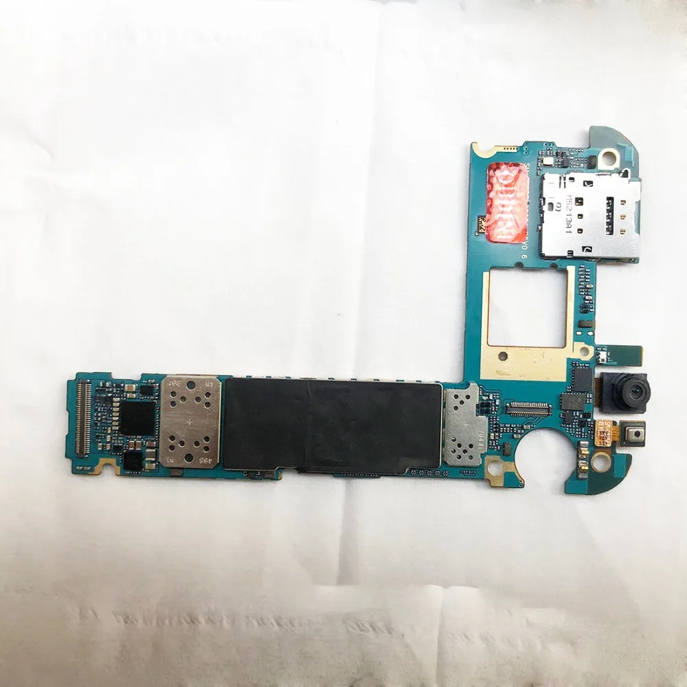 Tigenkey For Samsung Galaxy S6 Edge G925F motherboard 64GB Original Unlocked Motherboard European version 64GB