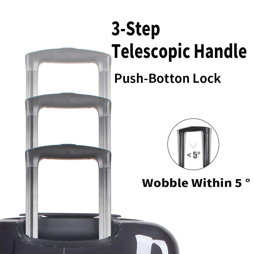 suitcase with wheels 24 inches