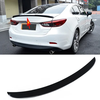 

1PCS For Mazda 6 M6 Atenza 2014-2018 New Carbon fiber ABS Rear Trunk Spoiler Lip Wing car styling accessories