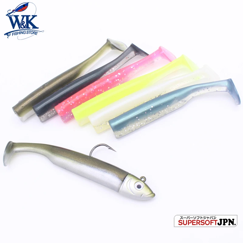 

JIGS Soft Bait for Seabass Fishing Lures at 5g 7.5cm 4pcs/lot High Valued Swimbait 6 colors Soft Lure Small Fish Shad Baits