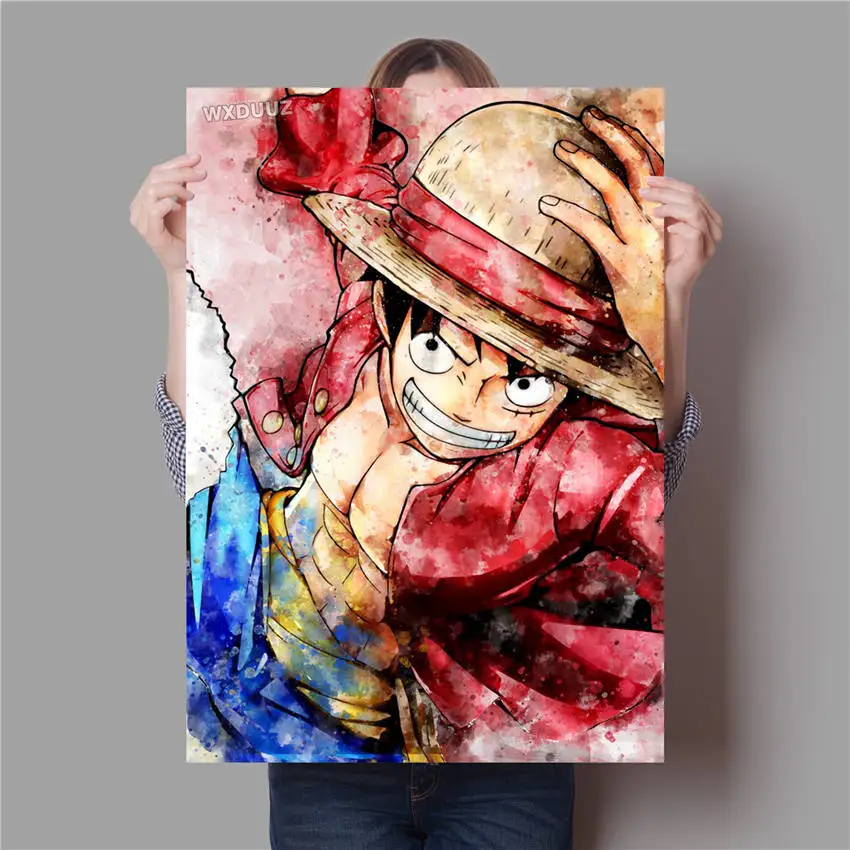 One Piece - Different Characters Amazing Canvas Painting Posters (10+ Designs)