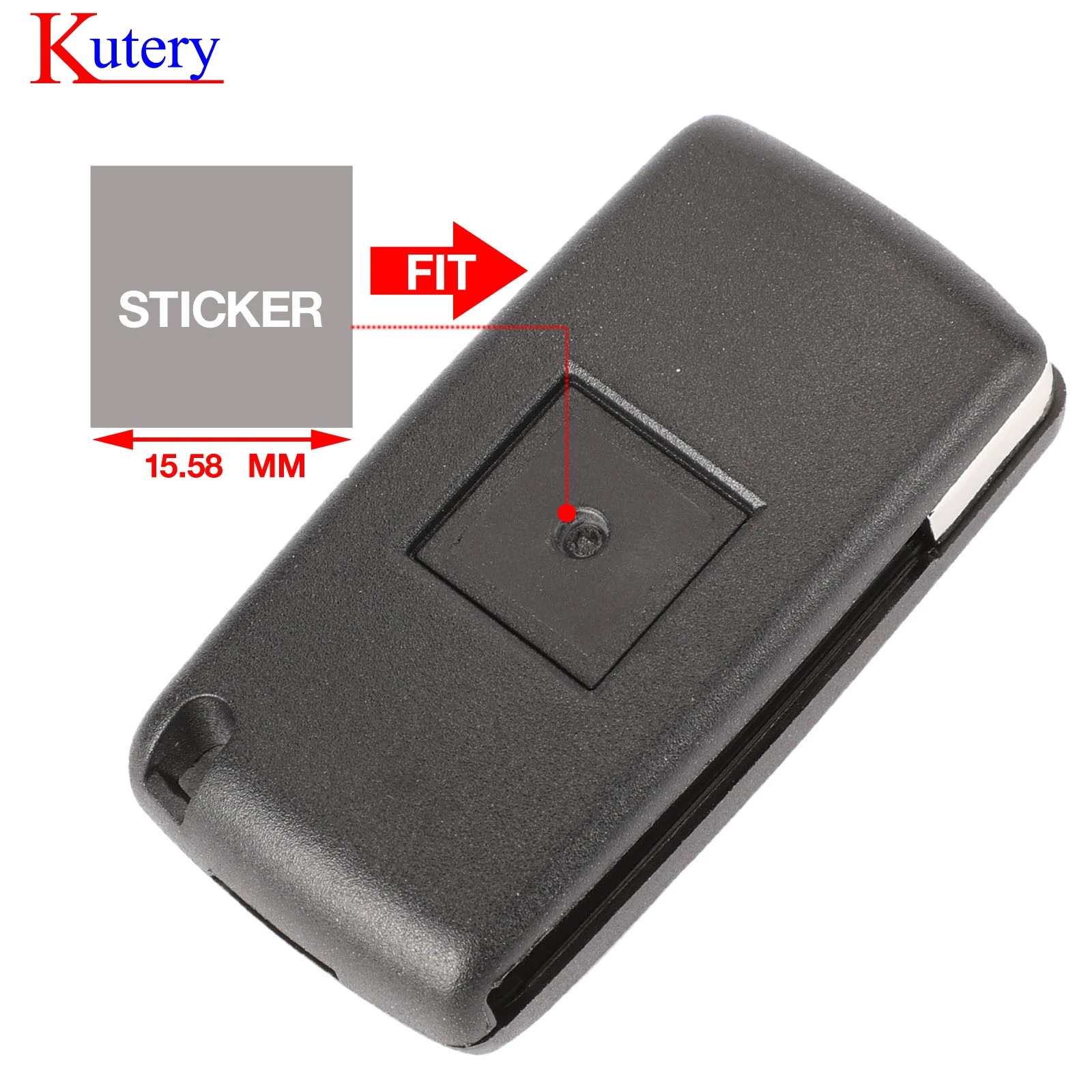 KUTERY для Peugeot 107 207 307S 308 407 607 Citroen C2 C3 C4 15 58 мм * автомобильный значок брендовый