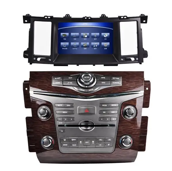 DSP Carplay 2G 3 2G rom 8 дюймов Android 7,1 автомобильный аудио для NIssan Patrol 2013- стерео Vedio gps Navi мультимедиа