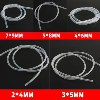 

3 Meter Food Grade Clear Transparent Silicone Rubber Hose 4 5 6 8 9mm Out Diameter High Temperature Flexible Silicone Tube