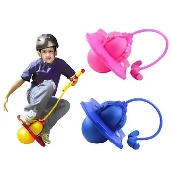 

Handle Jumping Ball Outdoor Toy Fitness Ball Equipment With Rubber Rope Jumping Bouncing Balls Children Outdoor Sports Toys