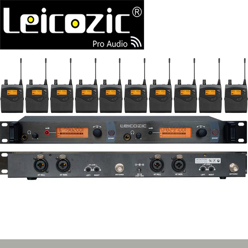 Leicozic Professional in ear monitor system bk2050