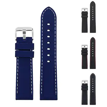 

18mm-24mm Width Fashion Soft Silicone Watch Strap Band Buckle Watchband Replacement Wristband watch strap New