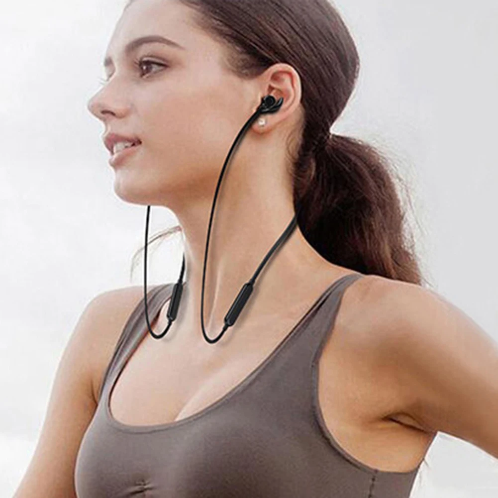 180 hours standby time Neckband Bluetooth Headphones Earbuds In Ear Earphones Stereo Sports Headsets Phone Accessories