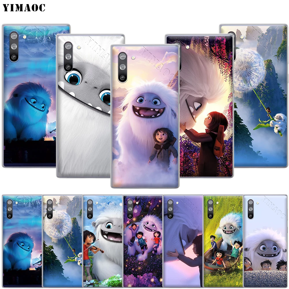 YIMAOC Abominable Snowman Case for Samsung Galaxy S10 S9 S8 S7 Plus A70 A60 A50 A40 A30 A20 A10 A50S A30S A20S | Мобильные телефоны