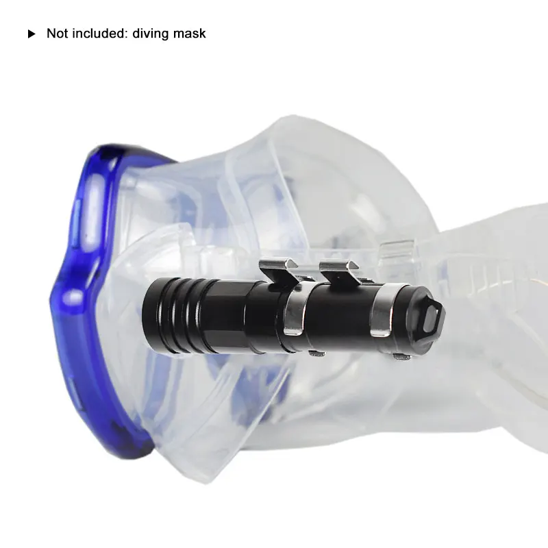 US $14.49 XPE R3 LED Mini Diving Flashlight 100 Meters Underwater Lantern Professional Waterproof IPX8 Diver Torch With Diving Mask Clip