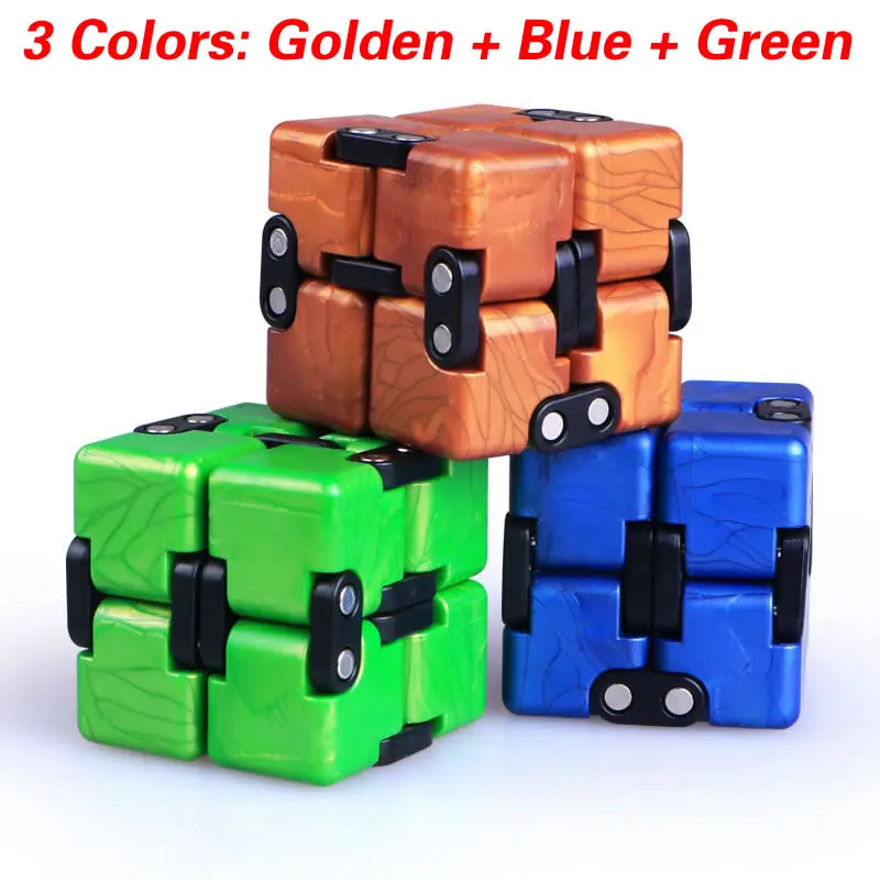 QiYi Infinite 2x2x2 магический куб 2x2 Neo speed Puzzle выпуск Стресс Давление антистресс Развивающие игрушки для детей - Цвет: 3 colors