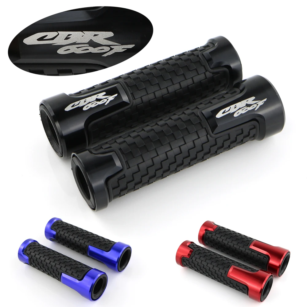 

Motorcycle CNC Aluminum and Rubber Handle Bar Grip Handle Bar For Honda CBR600F 2011-2013 CBR 600 F2 F3 F4 F4i 1991-2007