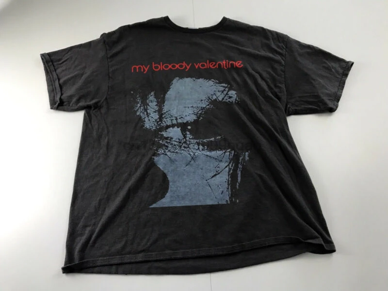 My Bloody Valentine Винтажная Футболка 1992 US tour Репринт | Мужская одежда