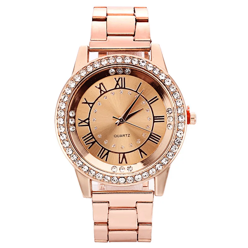 Модные женские часы из розового золота роскошный браслет Стразы Reloj Mujer Zegarek Damski |