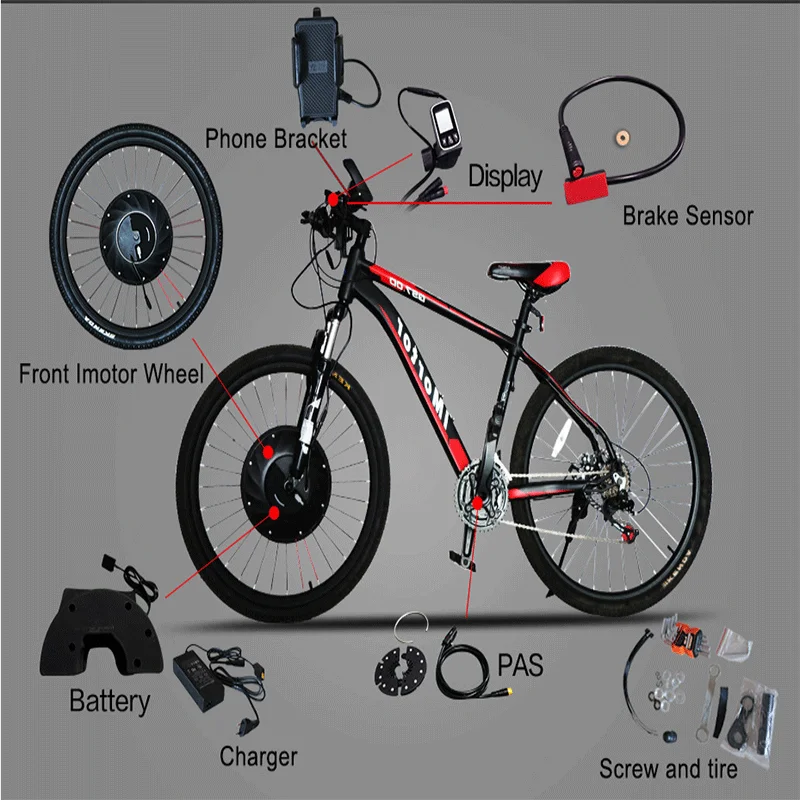 electric road bike conversion kit
