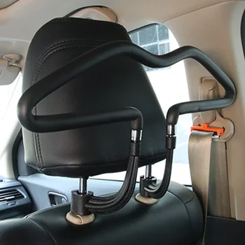 

450*220 MM Universal Soft Car Coat Hangers Back Seat Headrest Coat Clothes Hanger Jackets Suits Holder Rack Auto Supplies