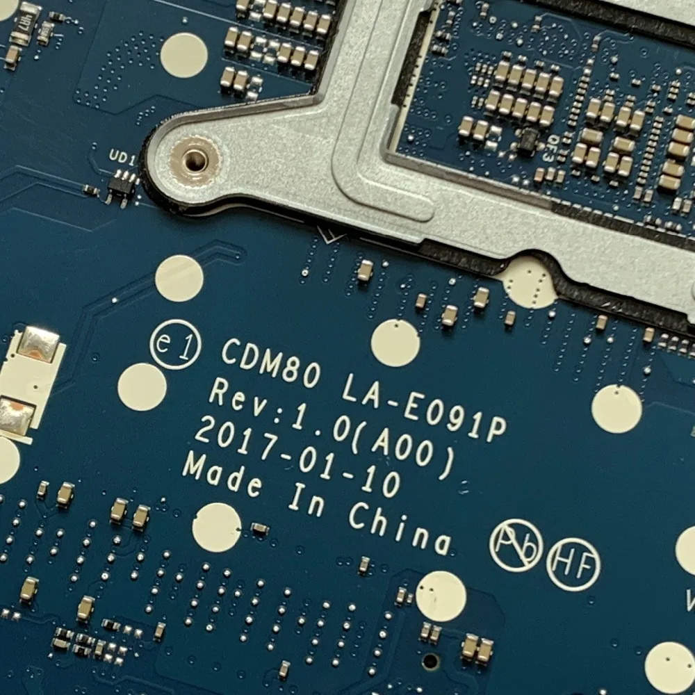 Kefu CDM80 LA-E091P I5-6200U для DELL Dell широта 5580 Материнская плата ноутбука CN-00C245 0C245 Материнская плата ноутбука ПК