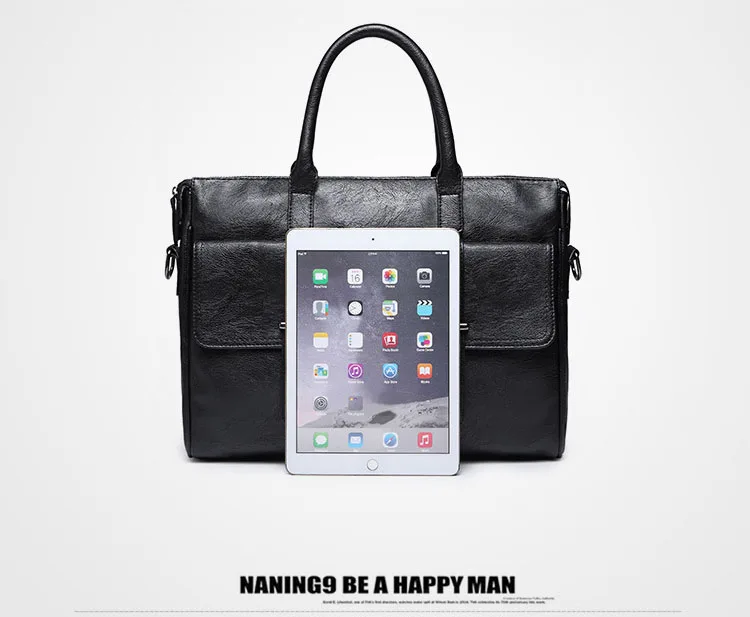 Мужская повседневная Кожаная сумка-портфель, мужская сумка для ноутбука, натуральная кожа, мужские сумки-мессенджеры, Мужские портфели