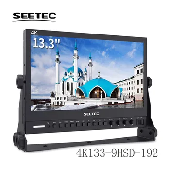 

Seetec 13.3 Inch Aluminum Design IPS 1920x1080 3G-SDI HDMI Broadcast Monitor with AV YPbPr 4K133-9HSD-192 Desktop LCD Monitor