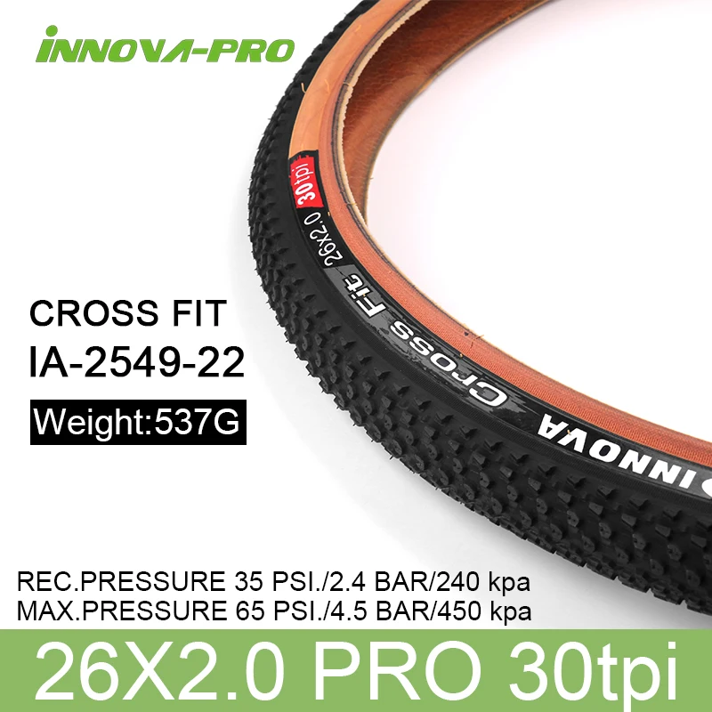 1ペアinnovaプロmtbロードバイクタイヤ700x25c 26 × 2.0 29