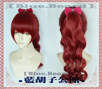 

NEW ARRIVAL Game Persona 5 Cosplay Wig THE ROYAL P5R Cosplay Ponytail Hair Heat Resistant Synthetic Wig Halloween Party Cosplay