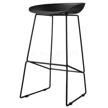 

Bar stool metal feet Nordic bar chair high chair high stool bar chair bar stool bar stool simple
