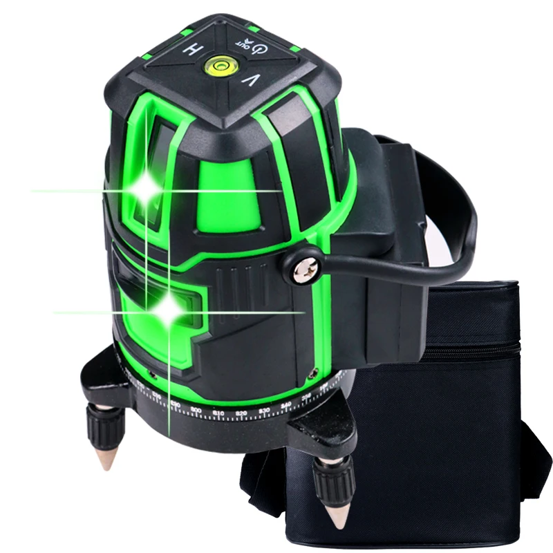

Precision Laser Levels Professional Vertical Horizontal Cross Laser Levels 2/3/5 Line Laser Levels Self-Leveling Indoor Outdoor