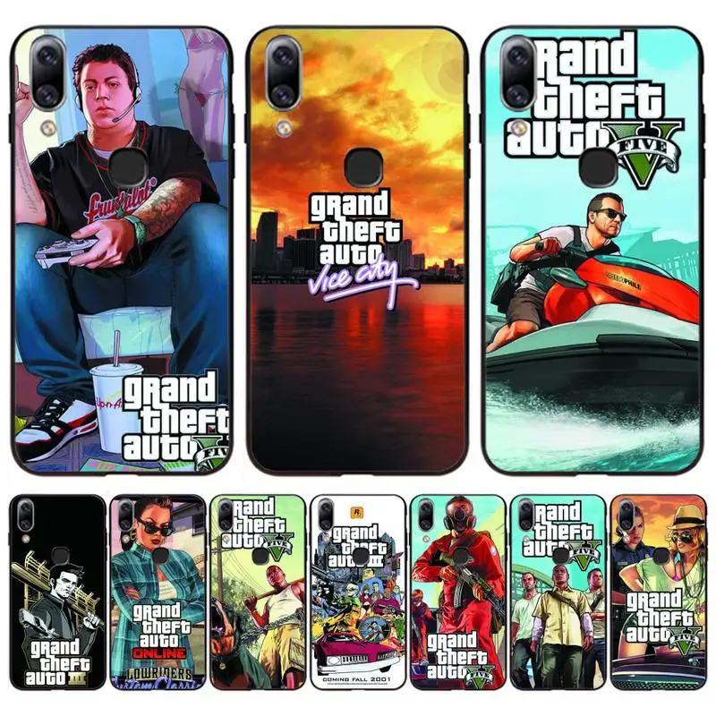 Rockstar Games Grand Theft Auto Gta 5 чехол для телефона Samsung A10 20 30 40 50 01 11 31 51 71 S pLUS чехлы |