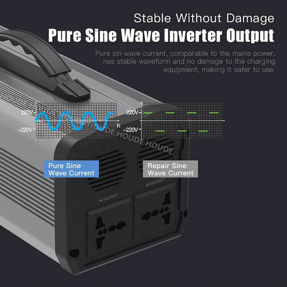 US $311.90 NEW 550W Uninterruptible Power Supply For Home Outdoor Power Station Power Generator